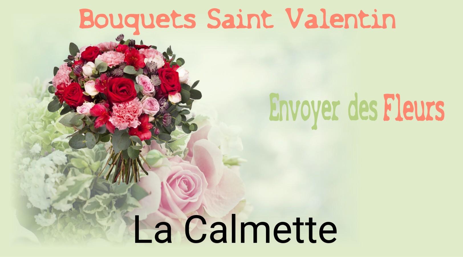 Roses de Saint-Valentin livrées à La Calmette